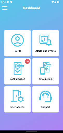 Ezylock Remote Management Screen 3