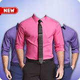 Men Formal Shirt Photo Suit icon