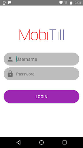 Android application Mobitill Retail screenshort