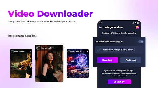 HD Video Downloader & Player 1.0.1 APK + Mod (Unlimited money) for Android