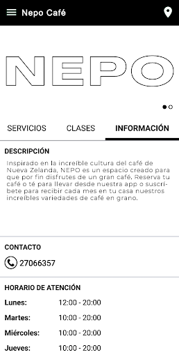 Nepo Cafe Screen 3
