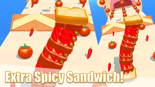 Sandwich Runner MOD APK (No Ads) Download 3