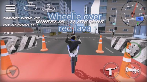 Wheelie Rider 3D - Traffic rider wheelies rider apkdebit screenshots 10