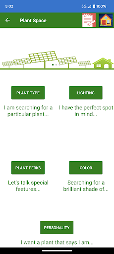 Plant Space Screen 3