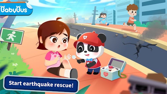Baby Panda Earthquake Safety 4 Screenshot