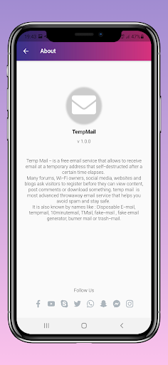 Temp Mail - Temporary Disposable Email Address
