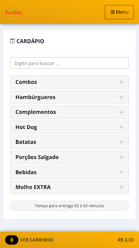 Dumas Lanches Screen 2