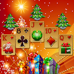 Xmas TriPeaks, card solitaire