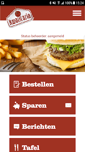 Android application Diner App screenshort