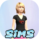 Match 3 Diamonds of bg Sims Mobile 2018 icon