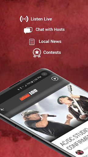 Screenshot of Rock 108 KEYJ