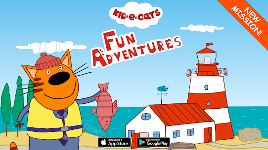 Kid-E-Cats: Adventures. Kids games 1