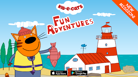 Kid-E-Cats Adventures for kids 2.6.1 APK + Mod (Unlimited money) إلى عن على ذكري المظهر