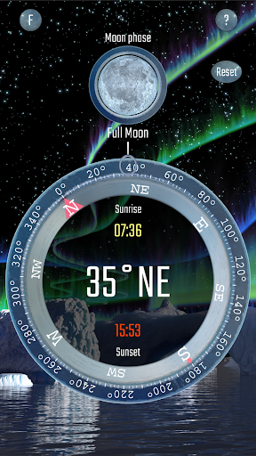 Compass Free Blue Screen 2
