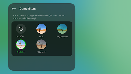Screenshot of Graphics Enhancement Service