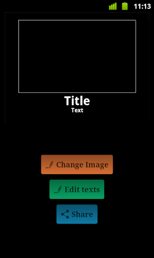 Android application Desmotivator creator screenshort