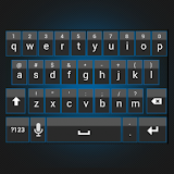 Sleek Blue Keyboard Skin icon