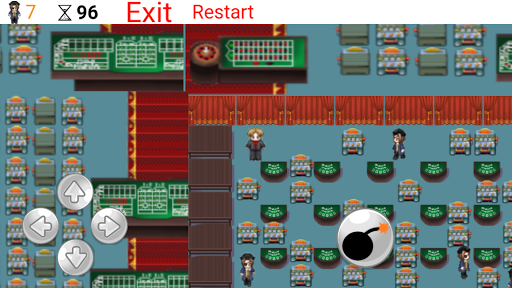 Android application Bomber Maze screenshort