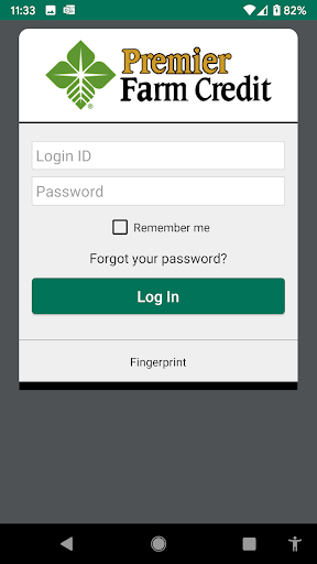 Android application PFC eBanking App screenshort