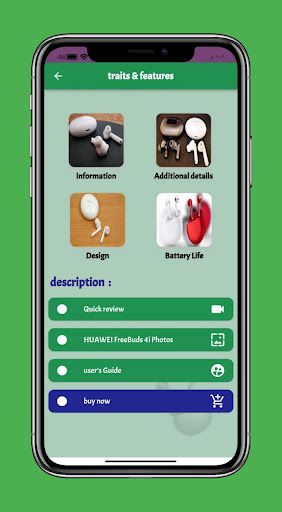 Android application HUAWEI FreeBuds 4i Guide screenshort