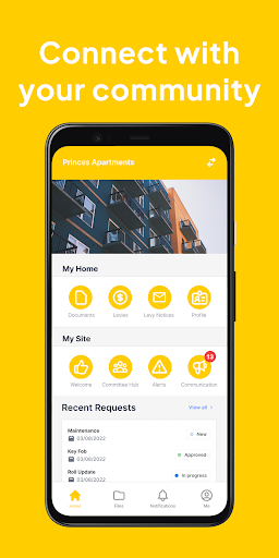 Android application myLMM screenshort