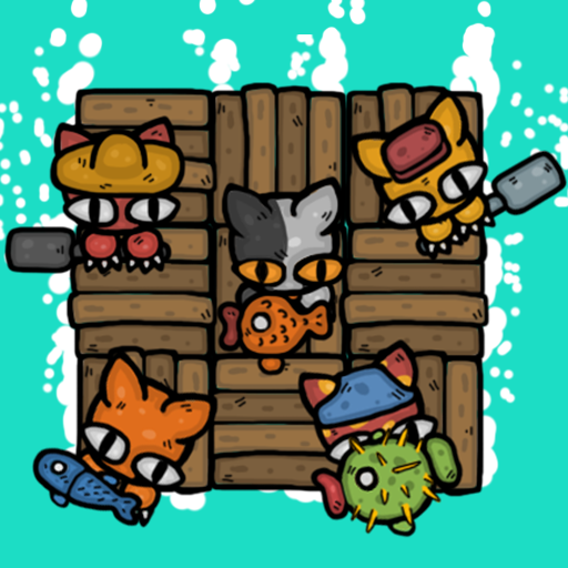 Raft Cat io - multiplayer logo