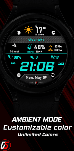 GS Weather 3 Watch Face Screen 3