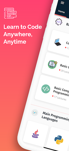 Android application Learn Coding Offline - CodeHut screenshort