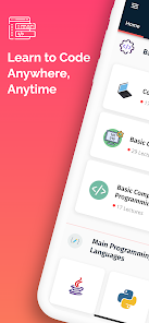 Captura de Pantalla 1 Learn Coding Offline - CodeHut android
