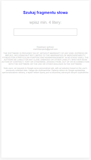 Słowa do literaki Screen 3