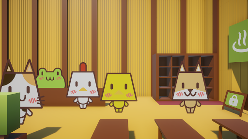 Android application Furo! Furo! Frog! screenshort