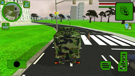 US Army truck robot transformation 1.0 APK screenshots 4