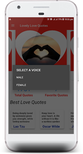Lovely Love Quotes Screen 2