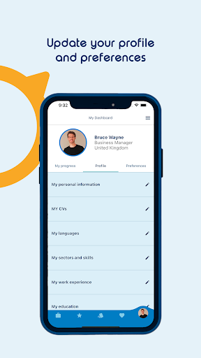 Screenshot of GoPlaces - Job Search Abroad
