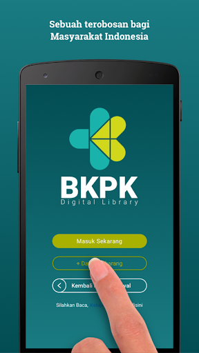BKPK Digital Library Screen 3