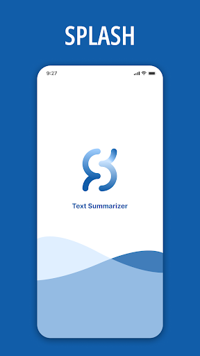 Android application Text summarizer screenshort