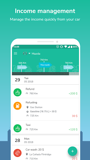 Car Manager - Expense & Fuel L Screen 2