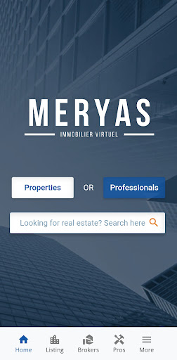 Android application Meryas screenshort