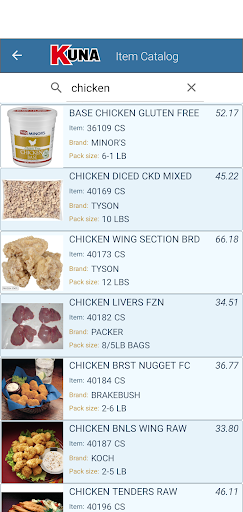 Kuna Foodservice Screen 3