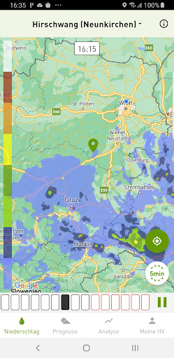 Android application Hagel App screenshort