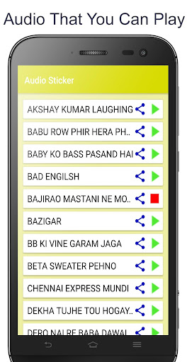 Audio Stickers For Whatsapp-Fa Screen 2