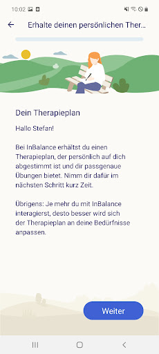mentalis InBalance Screen 2