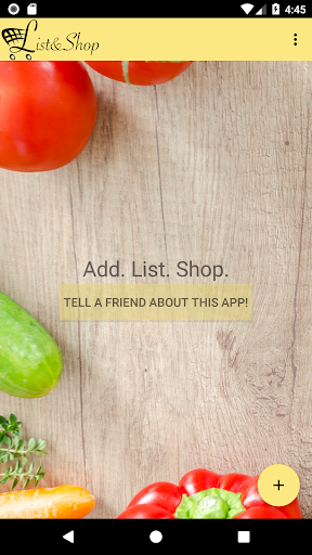 List&Shop - Your Shopping List Screen 2