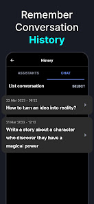 Captura 6 AI Chat Open Assistant Chatbot android