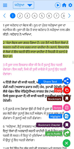 Punjabi Bible Offline screenshot 3