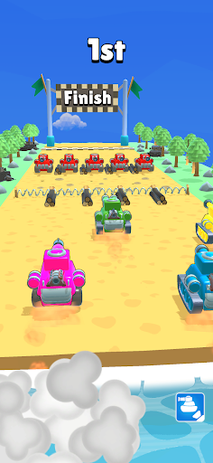 Android application Pocket Tanks: 3D Racing games screenshort