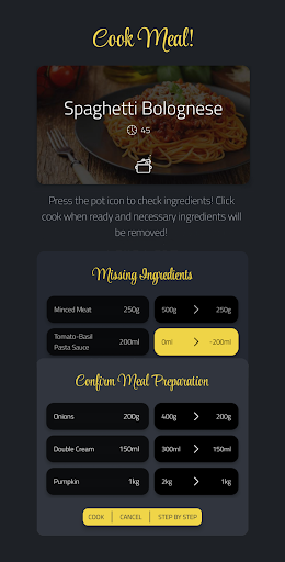 Groceries Screen 3