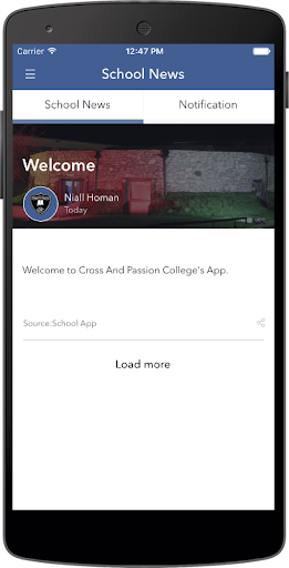 Cross And Passion College Screen 2