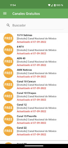 TV México - Canales En Vivo HD Screen 2