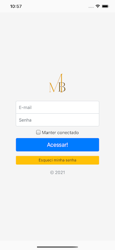 Android application MB Assessoria Empresarial screenshort